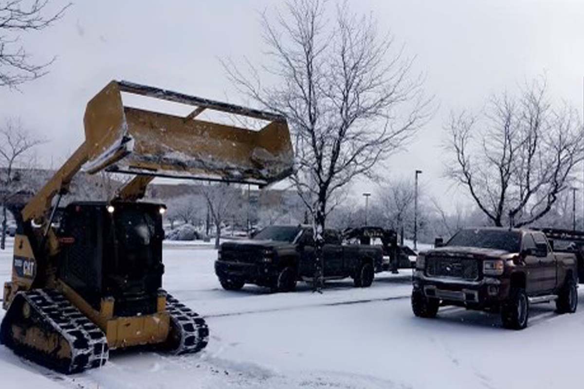 Commercial Snow Plowing